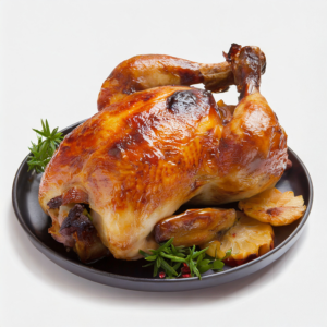 Brain health with Parkinsons - photo of roasted chicken