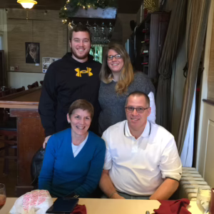 Parkinson's Disease - photo of my family for a caregivers team article